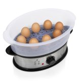 Tristar VS-3914 dampkoger 3 kurv(e) Bordplade 1200 W Sort, Rustfrit stl, Gennemsigtig #13