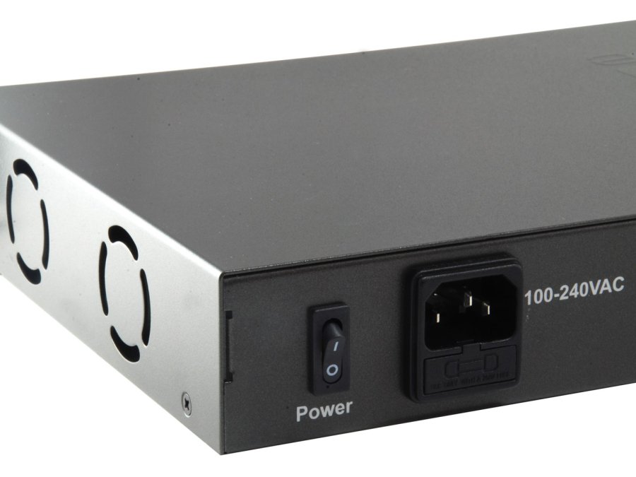 LevelOne FGP-2601W150 netv�rksswitch Ikke administreret Gigabit Ethernet (10/100/1000) Str�m over Ethernet (PoE) Sort #5