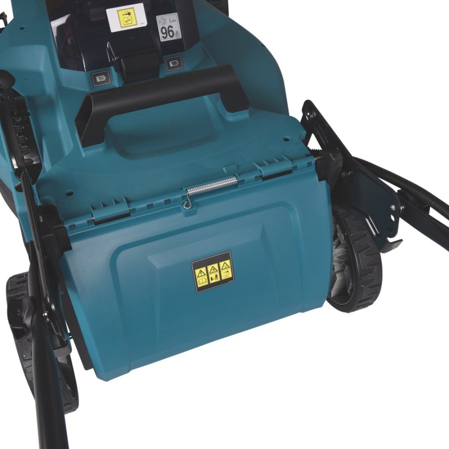 Makita DLM538Z pl�neklipper Skubbe pl�neklipper Batteri Sort, Bl�, Metallic #16