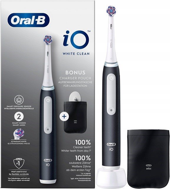 Szczoteczka Oral-B biao czarna + pokrowiec #1