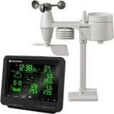 Bresser Optics 7002520CM3000 digital vejrstation Sort, Hvid LED Batteri #1