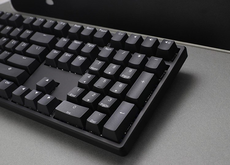 Ducky Origin Phantom Black tastatur Universel USB QWERTZ Tysk Sort #7