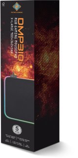 Deltaco Gaming DMP310 RGB Mousepad, 900x360x4mm, 13 LED modes, black #7
