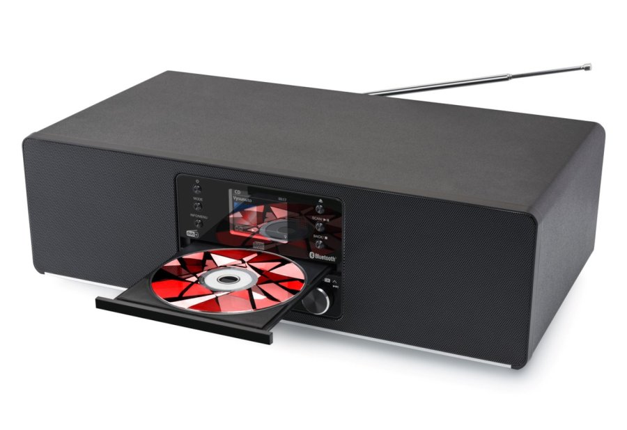 JVC RD-E984B - All In One mini-trn, sort #3