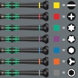 WERA 2067/6 Electricians TORX BO screwdriver set +Rack #8