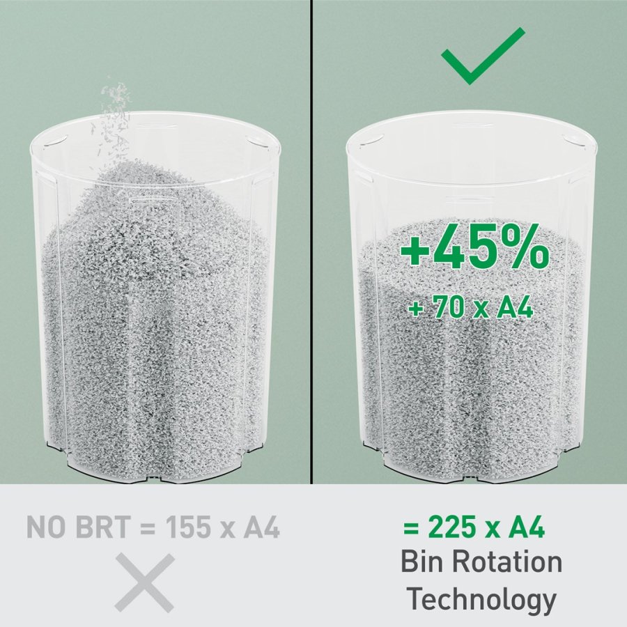 Leitz IQ OptiMax Home Office 225 mikromakulering makualtor P5 15 L - Hvid #3