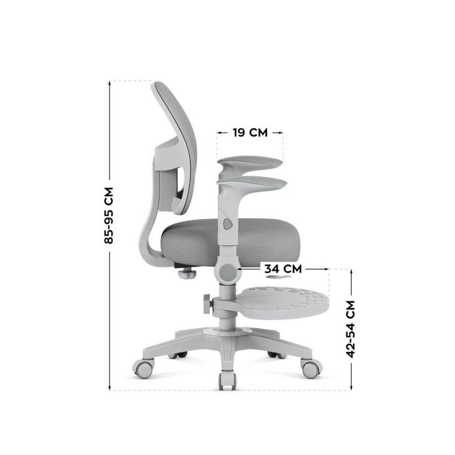 Fotel obrotowy Junior 5.0 Grey #11