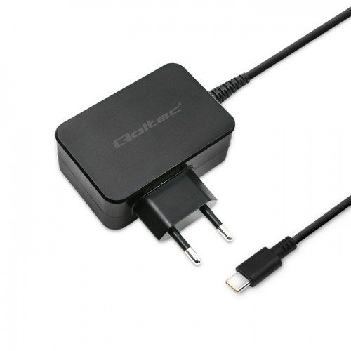 Qoltec 51024 oplader til mobil enhed Universel Sort Vekselstrm Hurtig opladning Indendrs #1