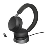 Jabra Evolve2 75 MS Headset BT Over-Ear BLK USB-A + Chargestand #5