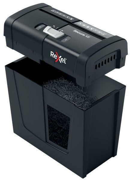 Rexel Secure X6 papirmakulator Krydsmakulering 70 dB Sort #2