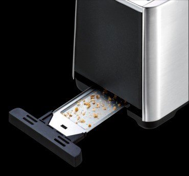 Tefal Equinox TT420D 7 2 skive(r) Sort, Rustfrit st�l #3