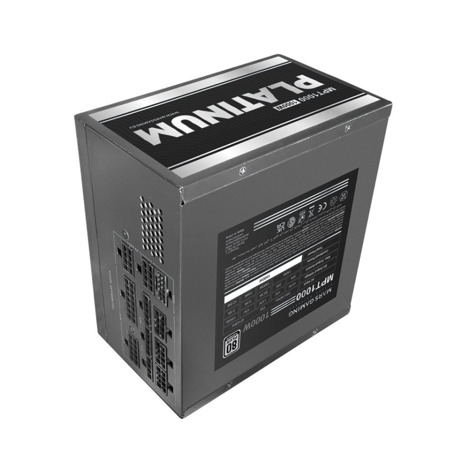 Mars Gaming MPT1000 enhed til str�mforsyning 1000 W 24-pin ATX ATX Sort #3