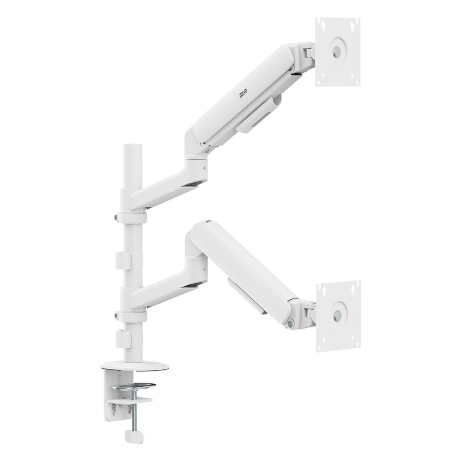 Ergo Office-holder/oph�ng til 2 sk�rme, gasfjeder, 17