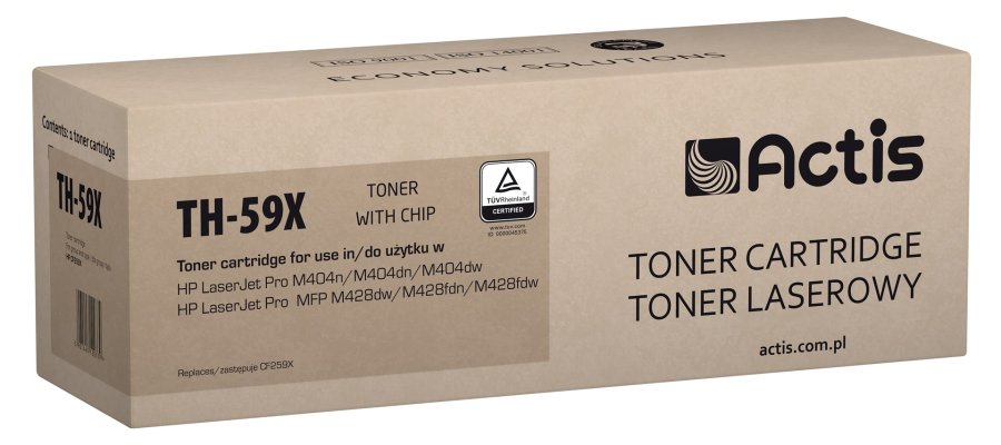 Actis TH-59X toner til HP printer, erstatning HP CF259X; Supreme; 10000 sider; sort #1