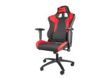 GENESIS SX77 PC gamingstol Polstret sde Sort, Rd #1