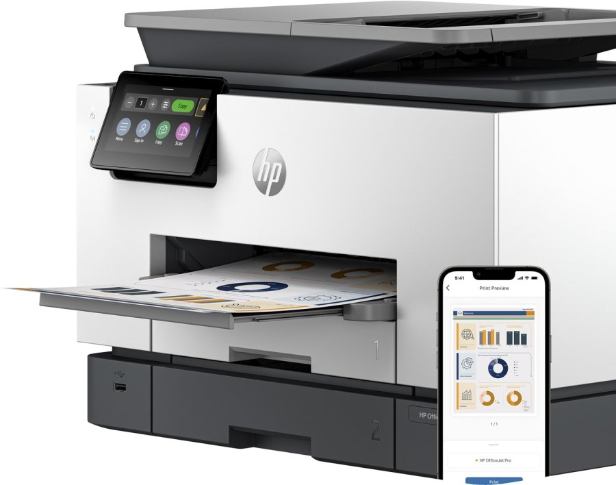 HP OfficeJet Pro 9130b multifunktionsmaskine #3