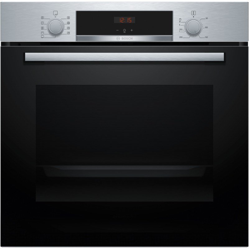 Bosch Serie 4 HBA514BS3 ovn 71 L 3400 W Sort, Rustfrit stl #1