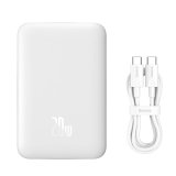 Baseus P10059001223-00 Lithium-polymer (LiPo) powerbank 10000 mAh Trdls opladning Hvid #7