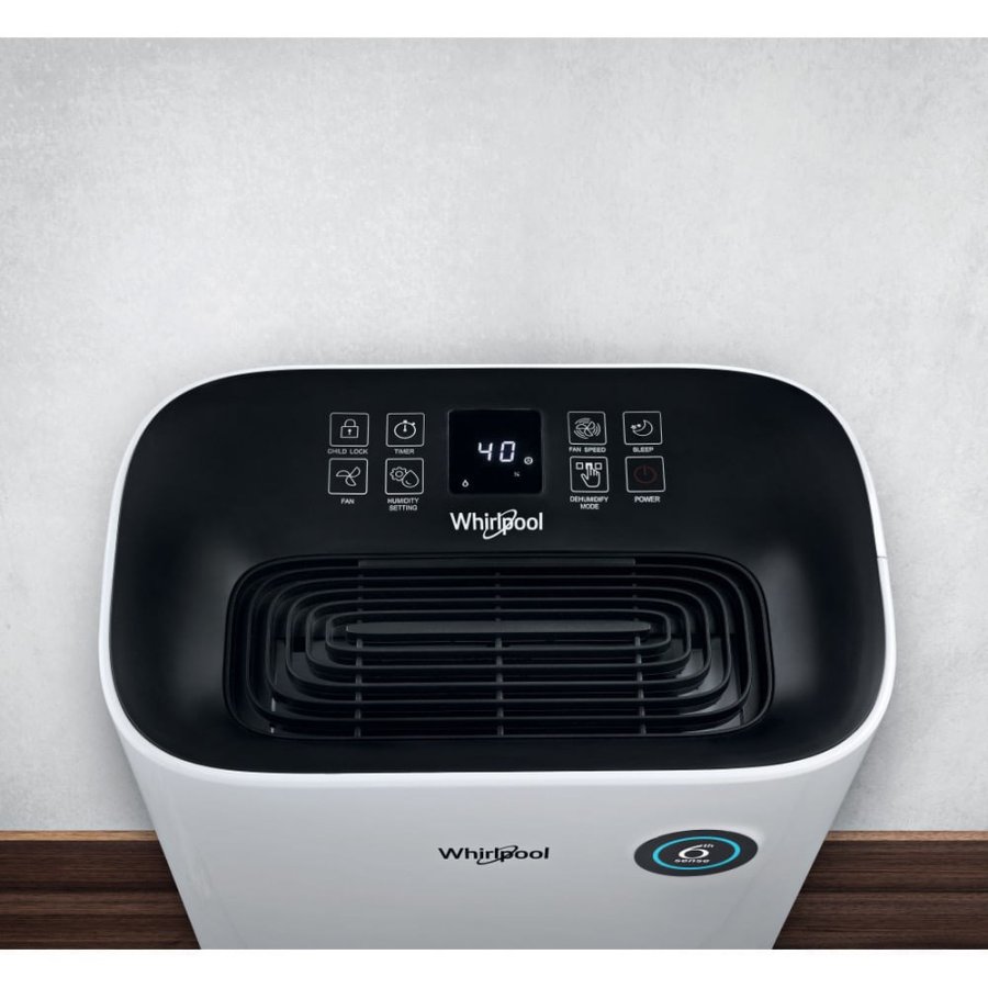 Whirlpool DE20W5252 6,5 L 44 dB 420 W Sort, Hvid #23