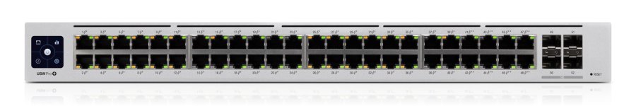 Ubiquiti UniFi Pro 48-Port PoE Administreret L2/L3 Gigabit Ethernet (10/100/1000) Str�m over Ethernet (PoE) 1U S�lv #1