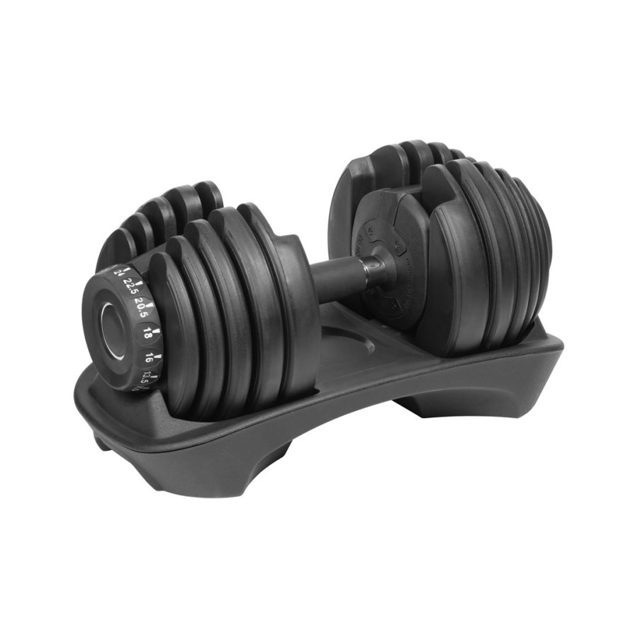 Cast iron dumbbell adjustable automatic 24 kg REBEL ACTIVE #1