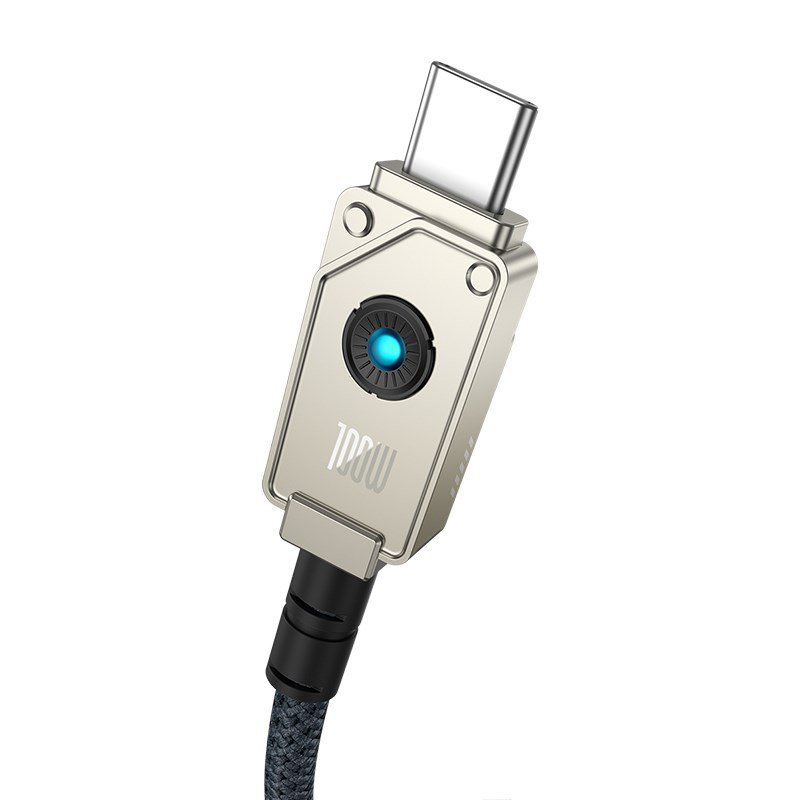 Baseus Unbreakable USB A til USB C-kabel 2 m 100 W hvid #4