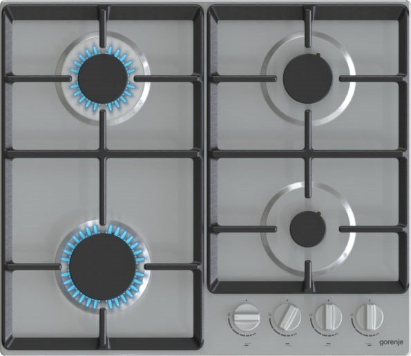 Gorenje G641EX kogeplade Rustfrit stl Indbygget 60 cm Gaskomfur 4 zone(s) #2