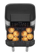 Air Fryer fedtfri dobbeltfryser 8L FR8000 Sort, Slv #13