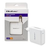 Qoltec 51709 oplader til mobil enhed Universel Hvid Vekselstrm Hurtig opladning Indendrs #3