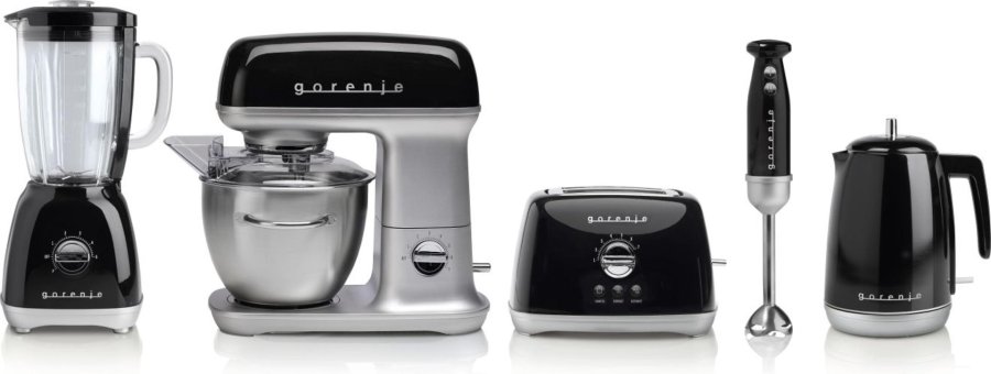 Gorenje MMC1000RLBK foodprocessor 1000 W 4,5 L Sort, Metallic #1