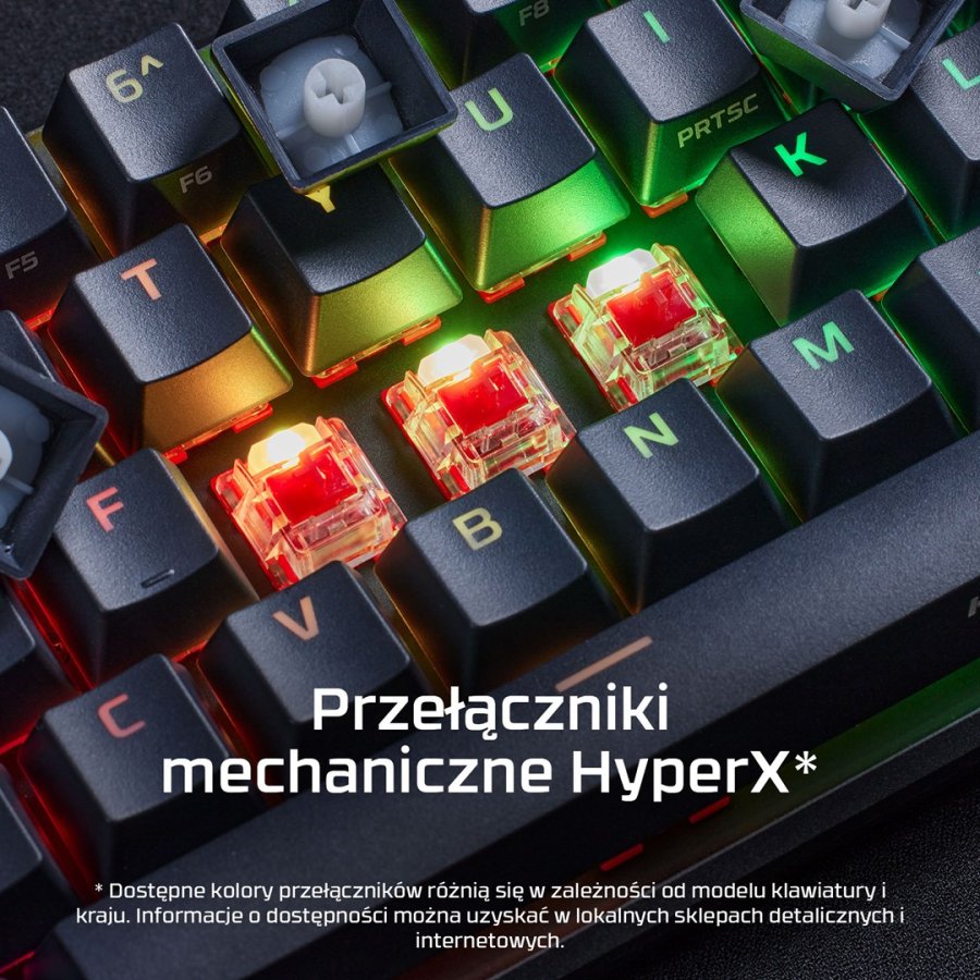 HyperX Alloy Origins 65 ─ mekanisk gaming-tastatur ─ HX r�dt (US layout) #6