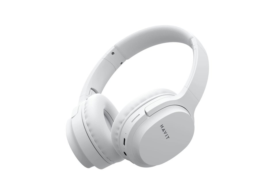 Havit I62 Trdlse on-ear hovedtelefoner Hvid #4
