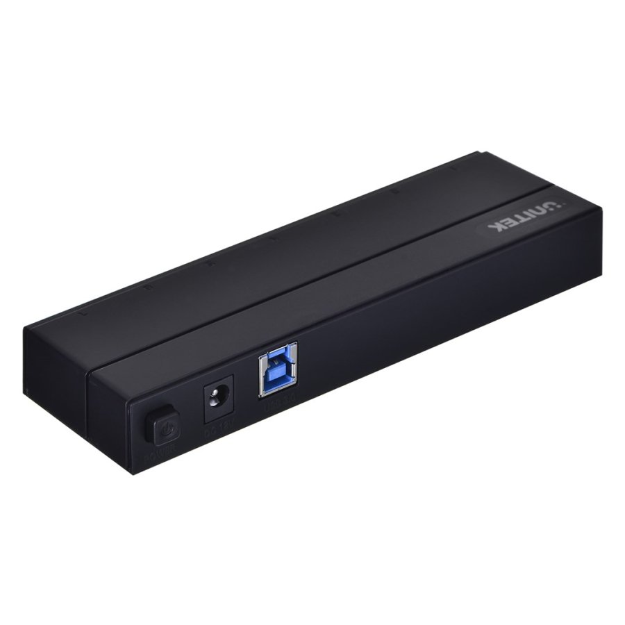 UNITEK HUB USB-A + DC Y-3184; 7x USB 3.2 Gen 1 (3.1 Gen 1) Type-A #3