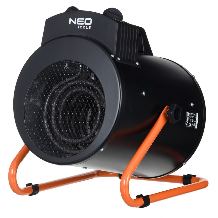 NEO TOOLS 90-069 Elektrisk varmeapparat Rustfrit stl 5000 W IPX4 Sort #1