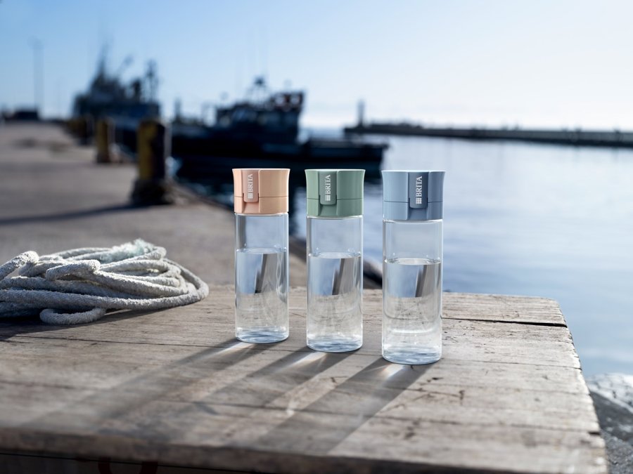 Brita Vital grn filterflaske med 2 skiver #10