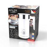 Adler AD 4494 Mlkeskummer og varmeapparat Automatisk Metallic, Hvid #19