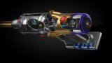 Dyson V12 Detect Slim Absolute 2-i-1 stangstvsuger Batteri Dry HEPA Posels Guld #5
