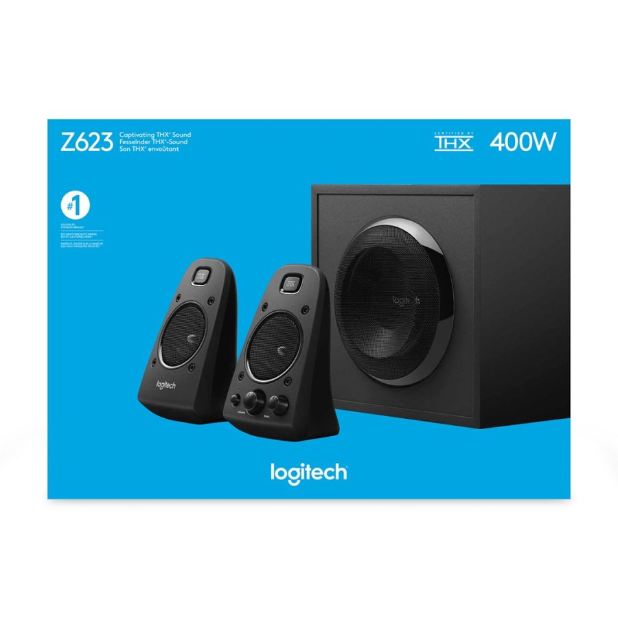 Logitech 980-000403 hjttalerst 200 W Universel Sort 2.1 kanaler 35 W #12