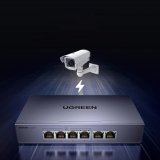 Ugreen ethernet-switch 6 porte 1 Gb/s med PoE - gr� #2