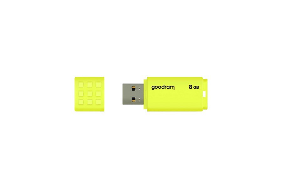 Goodram UME2 USB-ngle 8 GB USB Type-A 2.0 Gul #3