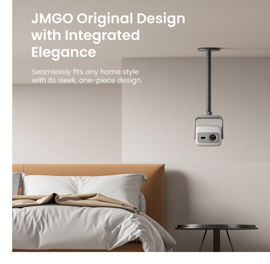JmGO Ceiling Mount monteringsbeslag til projektor Loft Gr� #5