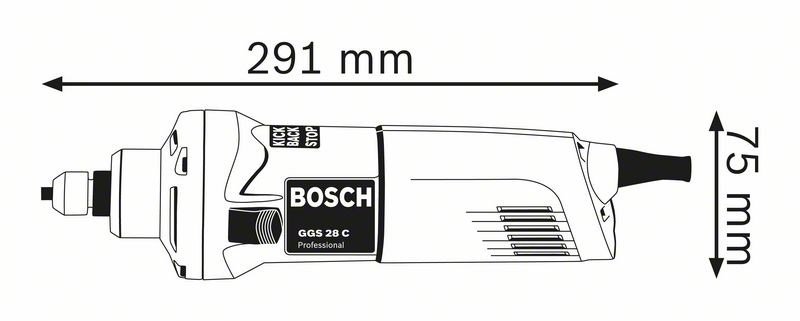 Bosch 0 601 220 000 lige sliber 28000 rpm 650 W #3