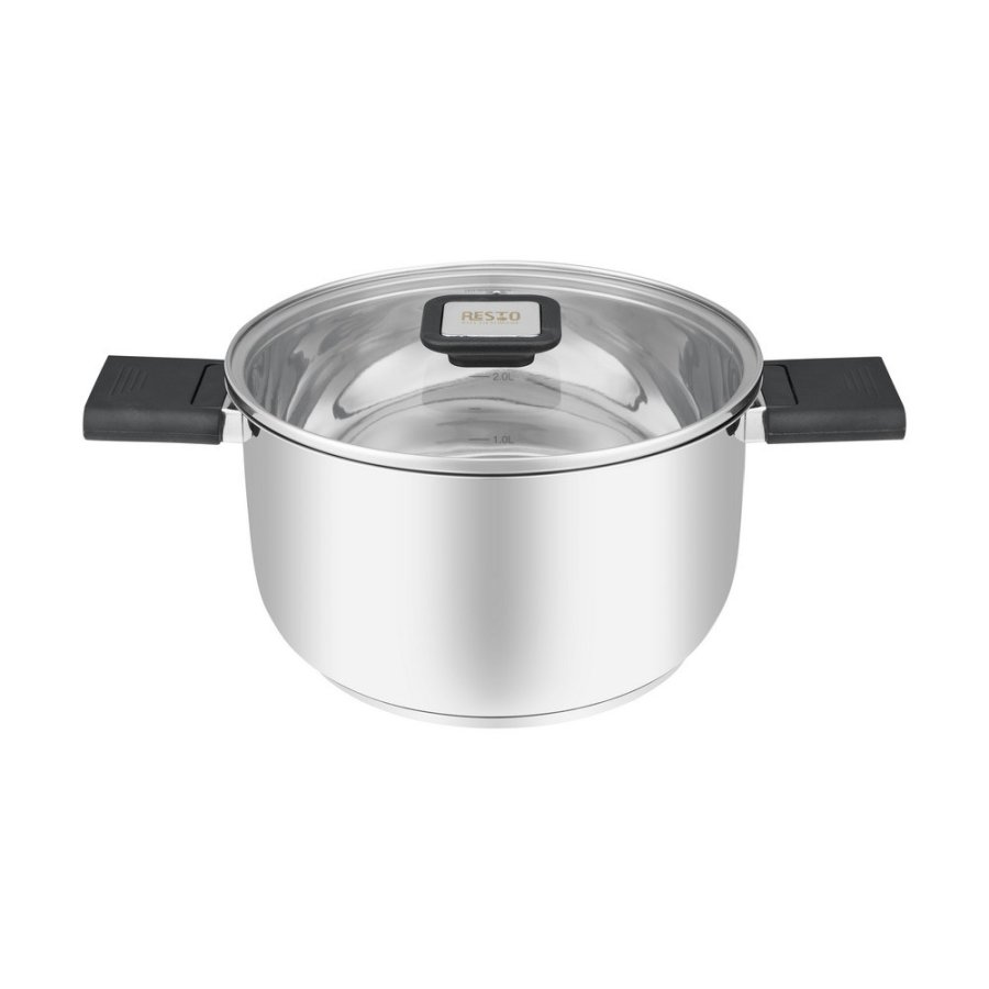 Resto Kitchenware Anser 3,2 L Rund Sort, Rustfrit stl #1