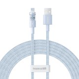 Baseus Gem USB til IP 2.4A hurtigopladningskabel 2 m Bl #1