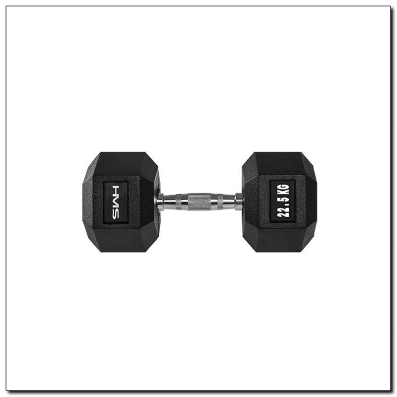 HMS Fitness HEX PRO 22.5 Hndvgt med fast vgt 22,5 kg 1 stk #1