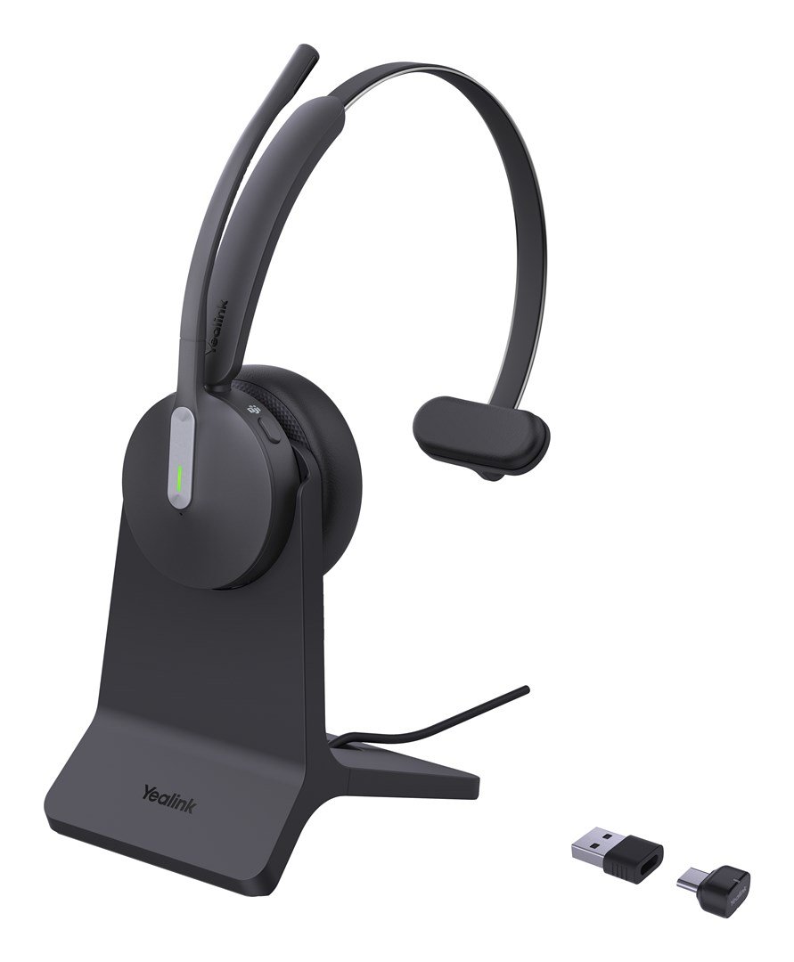 Yealink BH70 Mono med stander Teams USB-C/A Headset #1