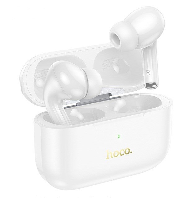 Hoco EW56 Plus Generoso Trdlst headset i rerne Opkald/musik Bluetooth Hvid #2