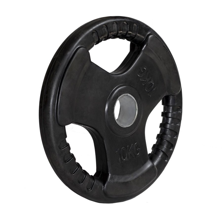 OLYMPISK STRRELSE GUMMIBELAGT VGTSKIVE 10 KG HMS TOK10 #4