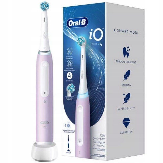 Braun Oral-b iO4 lavendel elektrisk tandbrste #1