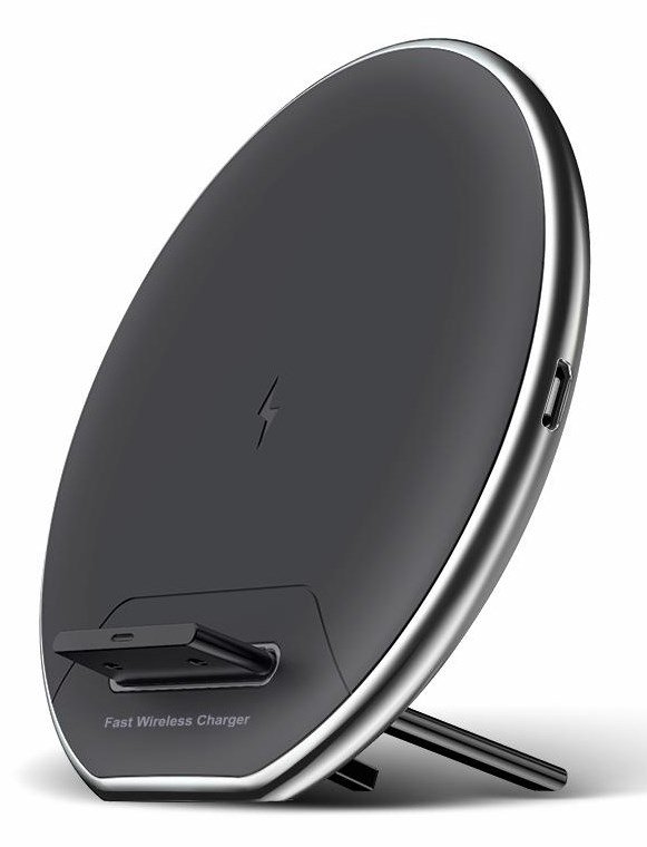 Denver QI chargers QI Charging pad Smartphone Sort, Slv USB Trdls opladning Indendrs, Udendrs #3